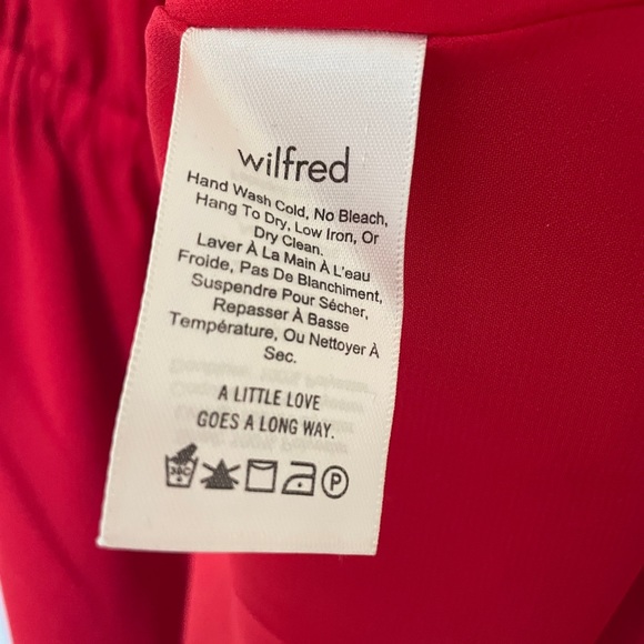 Red off-shoulder or on-shoulder mid-length dress with POCKETS! - Picture 6 of 7